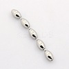 Tarnish Resistant 304 Stainless Steel Rice Bead Ball Chains CHS-A002A-6.0mm-1
