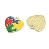 Alloy Enamel Pendants FIND-I067-01G-03-2