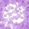 Frosted Transparent Acrylic Beads OACR-U006-03H-1