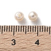 Plastic Imitation Pearl Beads FIND-M059-01A-02-3