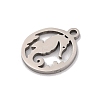 Non-Tarnish 201 Stainless Steel Charms LS-STAS-U016-06P-02-2