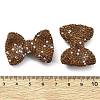 Bowknot Shape Polymer Clay Rhinestone Beads CLAY-NH0001-05B-3