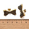 304 Stainless Steel Stud Earrings Findings EJEW-F361-10G-3