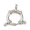 304 Stainless Steel Spring Ring Clasps STAS-L310-04P-1