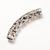 Tibetan Style Alloy Tube Beads PALLOY-K226-01AS-2
