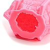 Valentine's Day 3D Embossed Rose Love Heart Candle Molds SIMO-H015-04-4