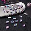 K9 Glass Rhinestone Pendants X-GLAA-TA001-008-6