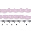 Electroplate Imitation Jade Glass Beads Strands EGLA-N013-J6mm-D01-4
