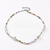 Beaded Necklaces Sets NJEW-JN03290-2