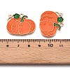 Thanksgiving Day Theme Alloy Enamel Pendants ENAM-T020-52G-01-3