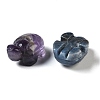 Natural Mixed Gemstone Carved Turtle Figurines DJEW-M015-13-2