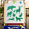 PET Plastic Drawing Painting Stencils Templates DIY-WH0244-158-5