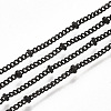 Brass Coated Iron Curb Chain Necklace Making LS-MAK-T006-02A-2