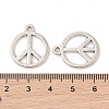 Tibetan Style Alloy Pendants TIBEP-K67-AS-RS-3