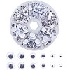 Black Wiggle Eye Need Glue on Round Moving Wobbly Googly Eyes 4-9mm KY-PH0001-01-1