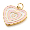 Brass Enamel Pendants LS-FIND-A046-01B-2