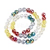 Transparent Glass Beads Strands GLAA-T023-31E-2