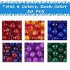 300Pcs 6 Colors Spray Painted Crackle Glass Beads CCG-SZ0001-11E-3