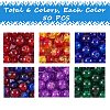 300Pcs 6 Colors Spray Painted Crackle Glass Beads CCG-SZ0001-11E-3