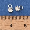 Ion Plating(IP) 304 Stainless Steel Charms Rhinestone Claw Settings X-STAS-U025-02A-S-3