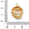 Brass Pendants KK-D367-01G-B-3