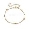 304 Stainless Steel Satellite Chains Bracelets BJEW-JB11505-2