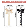4Pcs 2 Colors Cloth Bowknot Pendant Decoration FIND-CA0010-24B-2
