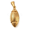 Ion Plating(IP) 304 Stainless Steel Pendants STAS-Z113-16G-1