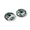 Natural Green Spot Jasper Pendants G-Q601-30B-05-2