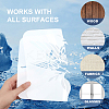 1 Set PET Hollow Out Drawing Painting Stencils DIY-MA0003-15-3