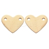 Ion Plating(IP) 304 Stainless Steel Stamping Blank Tag Pendants STAS-I311-17B-G-1