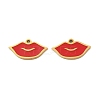 Ion Plating(IP) 304 Stainless Steel Enamel Charms X-STAS-M102-60G-1