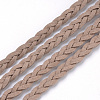 Braided Faux Suede Cord LW-Q008-2.7mm-1109-1