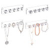 Wall Mounted Acrylic Necklace Holder AJEW-GA0007-50A-1