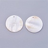 Shell Pendants X-BSHE-P026-07-2