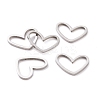 Non-Tarnish 201 Stainless Steel Linking Rings LS-STAS-R111-LA105-01-1