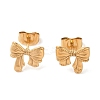 304 Stainless Steel Stud Earrings EJEW-S227-30G-07-1