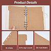 6 Sets 2 Colors A4/A5 Paper Binder Dividers DIY-FH0007-64B-3