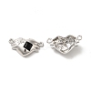 Alloy Connector Charms PALLOY-K001-089P-02-1