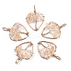 Natural Citrine Pendants G-T131-97-1
