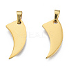 Ion Plating(IP) 201 Stainless Steel Pendants STAS-N098-199LG-3