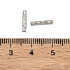 304 Stainless Steel Tube Beads STAS-Z192-07P-04-3