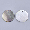Black Lip Shell Pendants LS-SSHEL-S251-36B-2