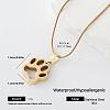 304 Stainless Steel Pendant Necklaces for Women OQ4626-4-1
