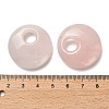 Natural Rose Quartz Pendants G-H073-05C-3