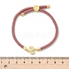 Adjustable Nylon Cord Bracelets X-BJEW-C096-01G-19-5