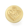Wax Seal Brass Stamp Head AJEW-G056-01S-2