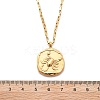 304 Stainless Steel Constellation Pendant Necklaces LS-NJEW-K392-01G-08-5
