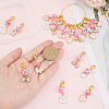 SUNNYCLUE DIY Pendant Decoration Keychain Making Kit DIY-SC0021-23-3