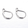 Tarnish Resistant 304 Stainless Steel Leverback Earring Findings LS-X-STAS-M217-03-2